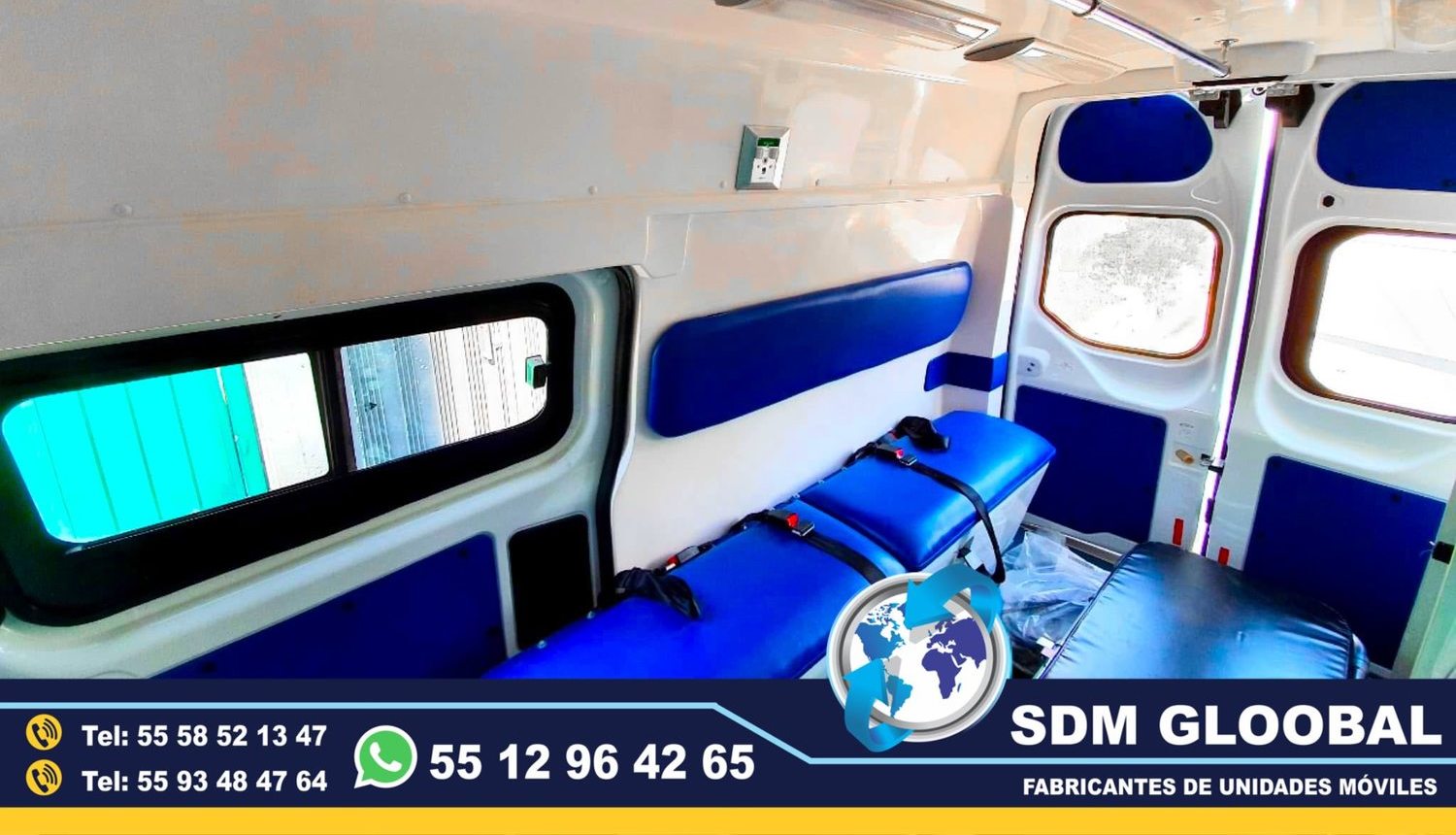 Venta de Ambulancias de Traslado de Tipo 1 y Tipo 2 en Mexico.<br>