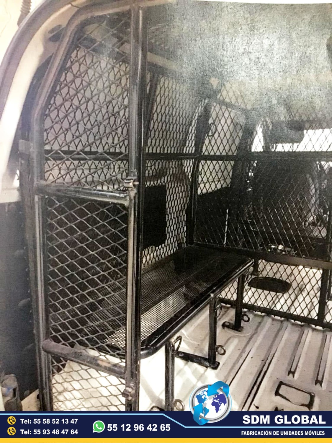 Venta de unidad movil para tralasdo de delincuentes reos<br>