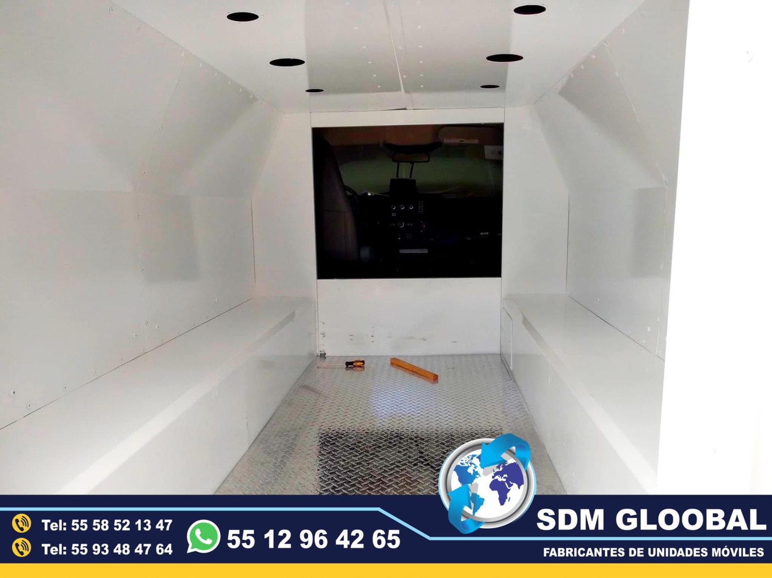 Conversion de unidad movil para tralasdo de delincuentes reos<br>