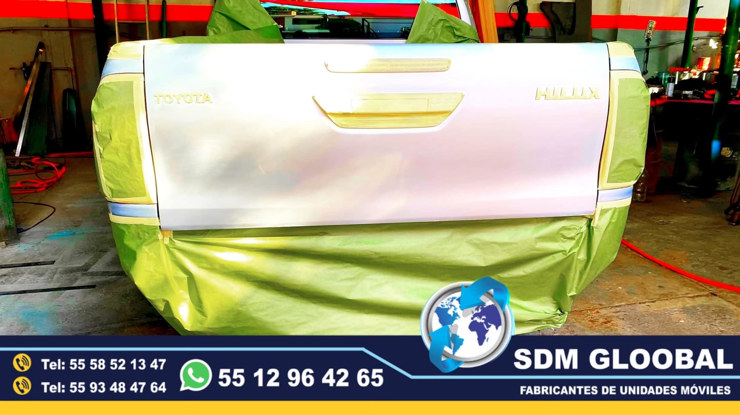 Aplicacion de Pintura para Patrullas y Unidades Moviles de seguridad<br>