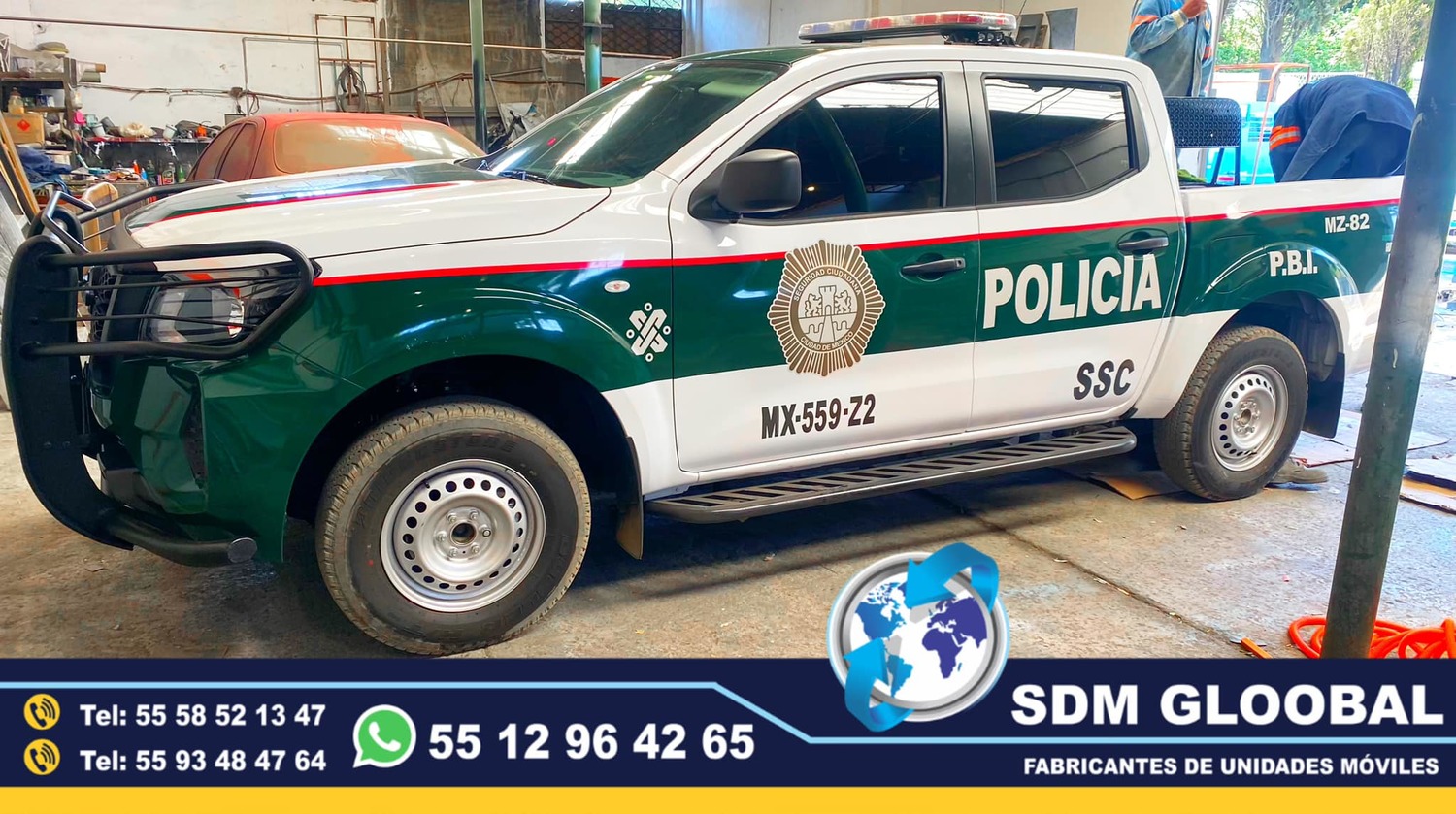 Conversion Equipamiento y venta de equipo para patrullas nuevas<br>