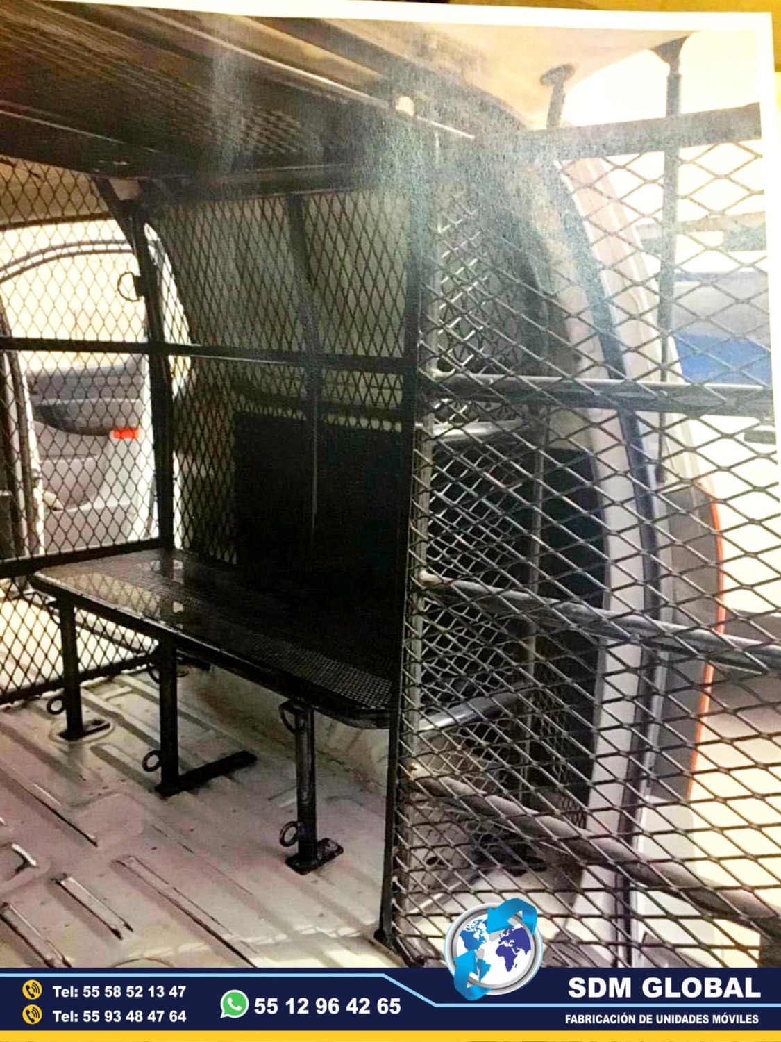 Venta de unidad movil para tralasdo de delincuentes reos<br>