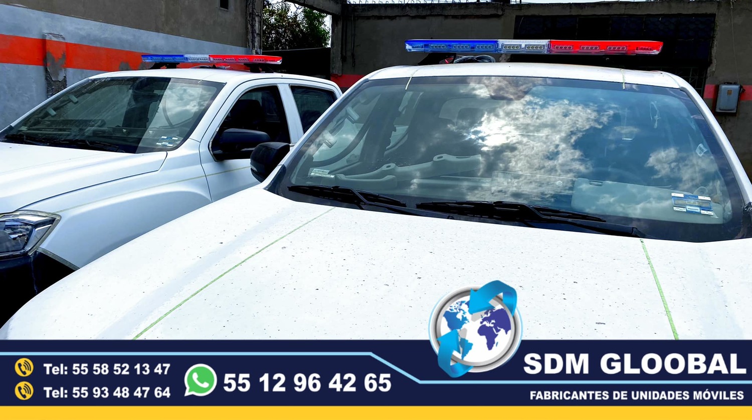 Venta de instalacion de luces para patrullas tipo escolta en Mexico <br>