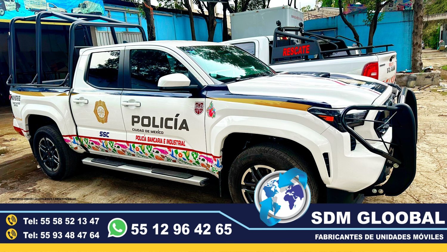 Conversion Equipamiento y venta de equipo para patrullas nuevas<br>