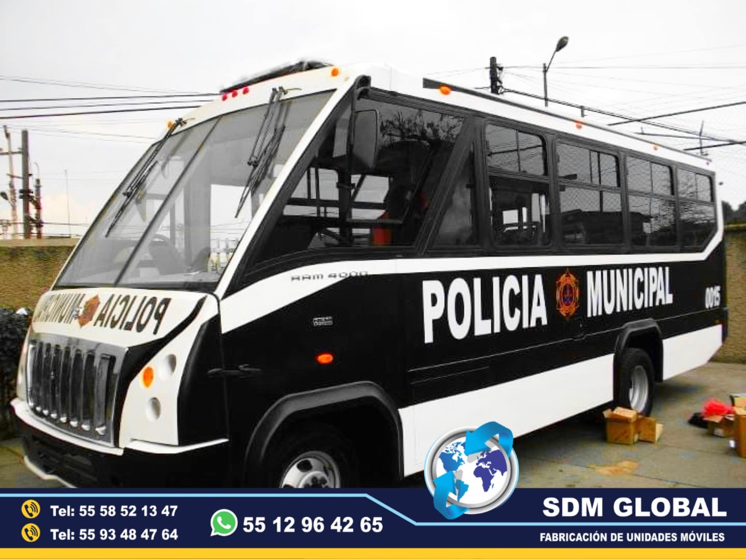 Venta unidad para traslado de personal de seguridad publica<br>