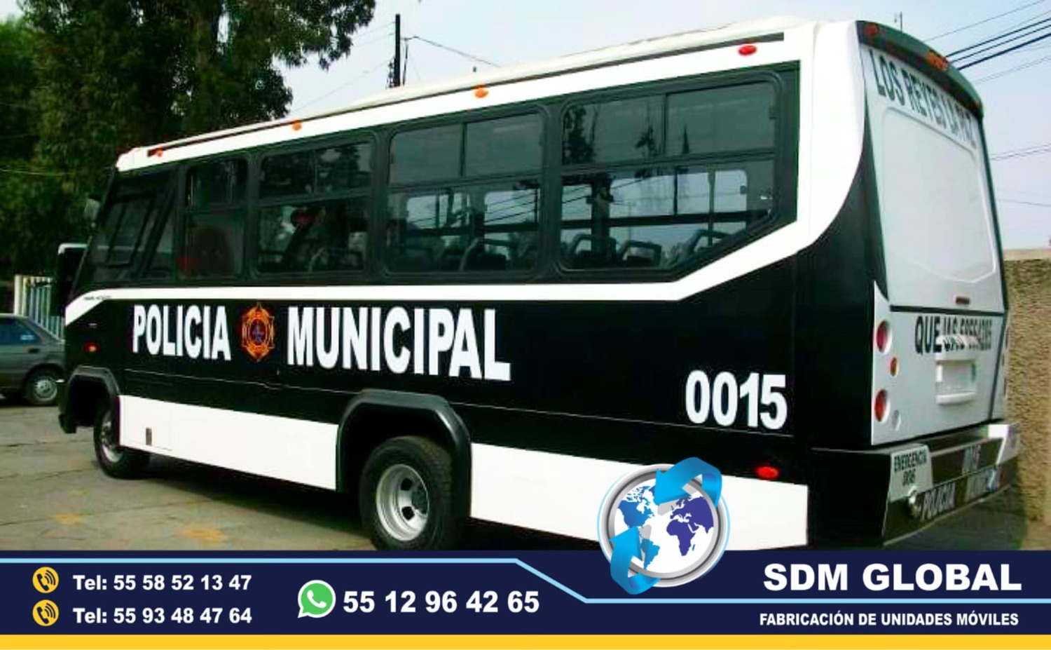 Venta unidad para traslado de personal y elementos de seguridad publica y proteccion ciudadana en Mexico Somos fabricantes<br>