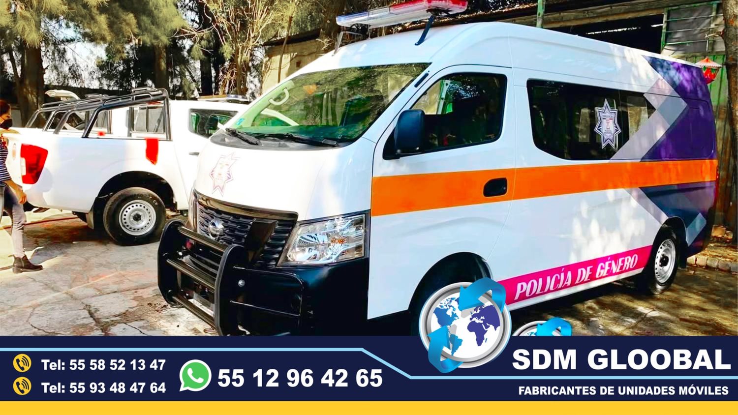 Venta de Unidad Movil de Policia de Genero rosa mujer<br>