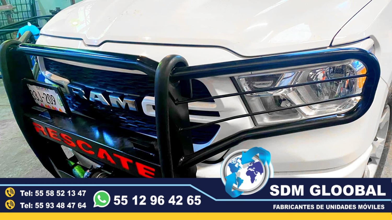 Venta y fabricacion de Tumbaburros burrera para Patrullas en Mexico<br>