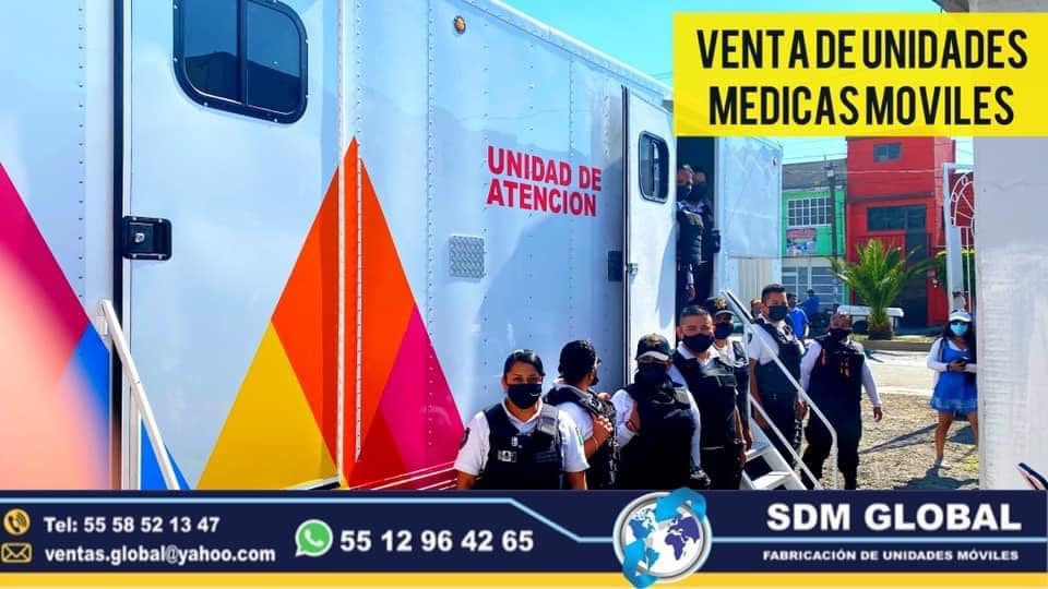 Venta de Unidades Medicas Moviles Especiales Hecho en Mexico<br>