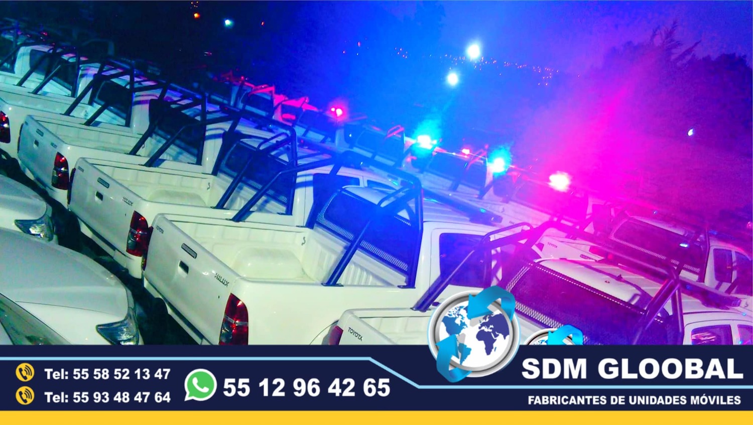 Equipo para la conversion equipamiento de patrullas para flotillas de camionetas <br>