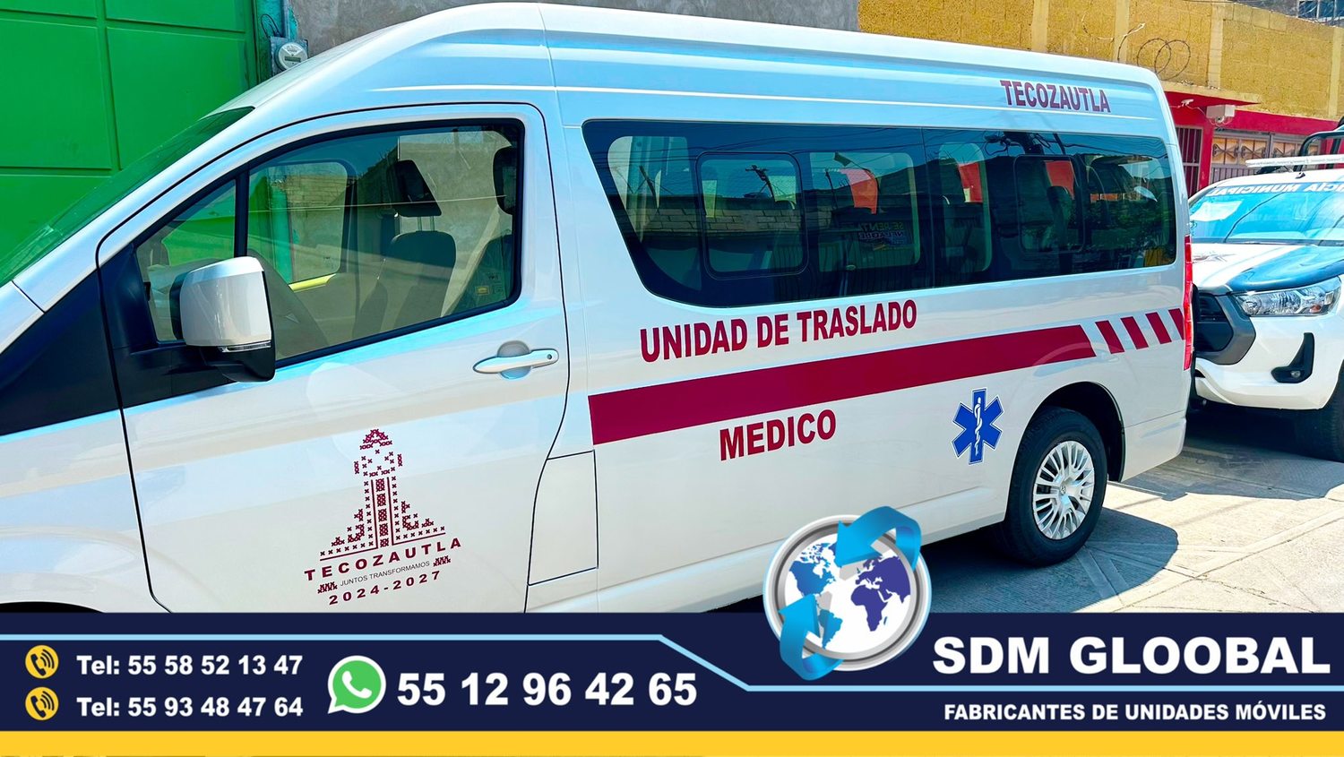 Venta de Unidades Medicas Moviles Especiales en Mexico<br>