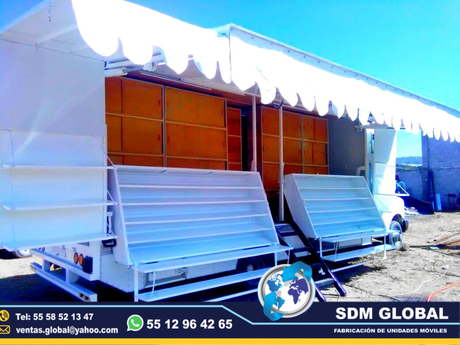 Venta de Unidad Movil Especial para promocion de productos en Mexico<br>