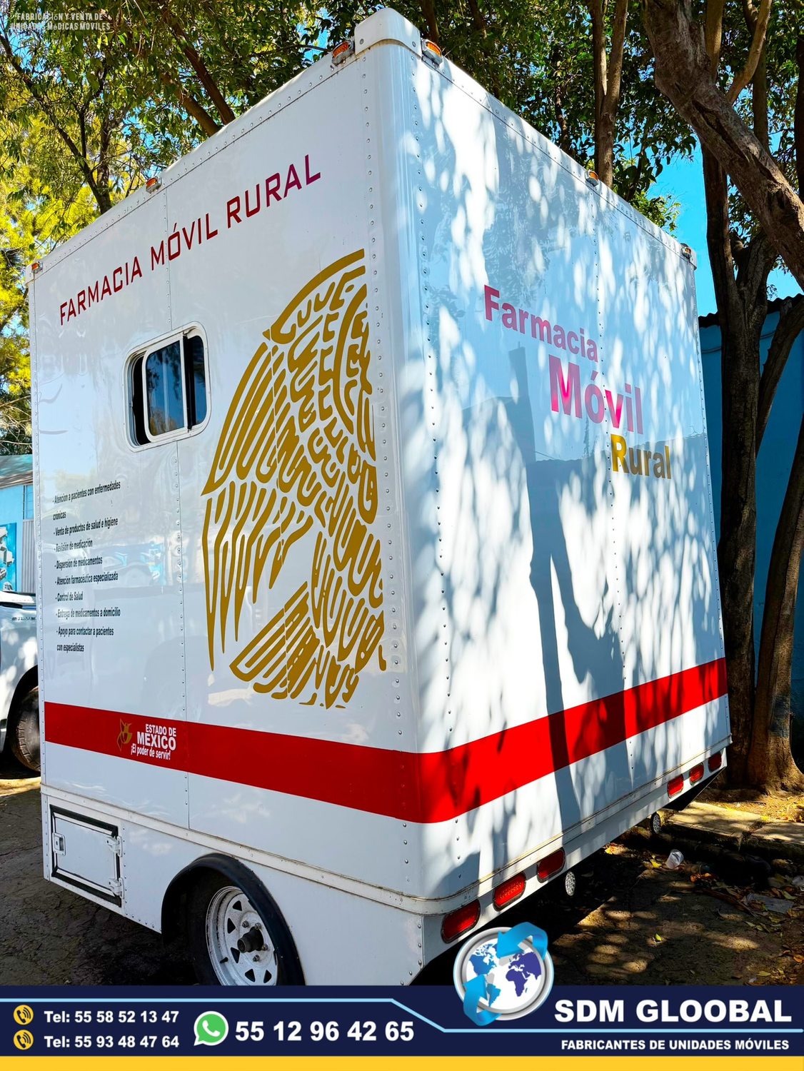 Venta de Unidades Medicas Moviles Especiales en Mexico<br>