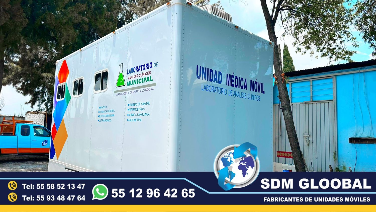 Venta de Unidades Medicas Moviles Especiales en Mexico<br>