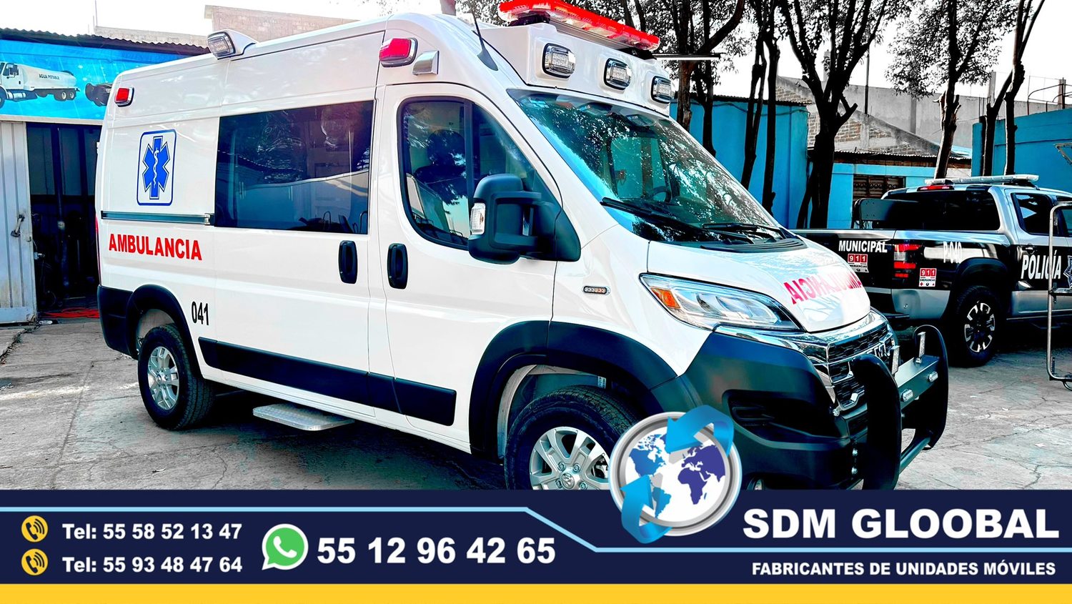 Venta de Ambulancias de Traslado de Tipo 1 y Tipo 2 en Mexico.<br>