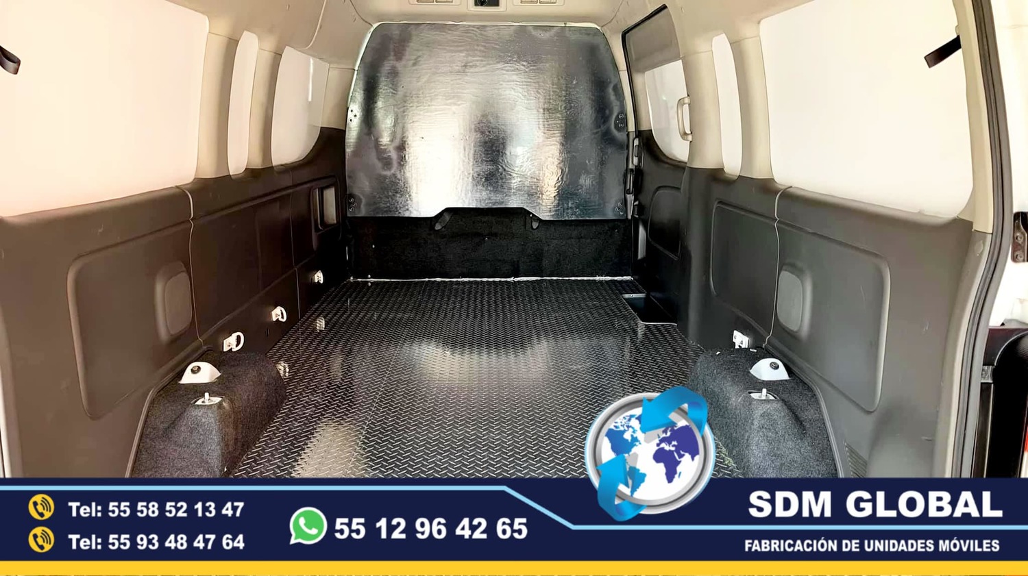 Conversion de Unidad Movil para traslado de mercacias y productos<br>