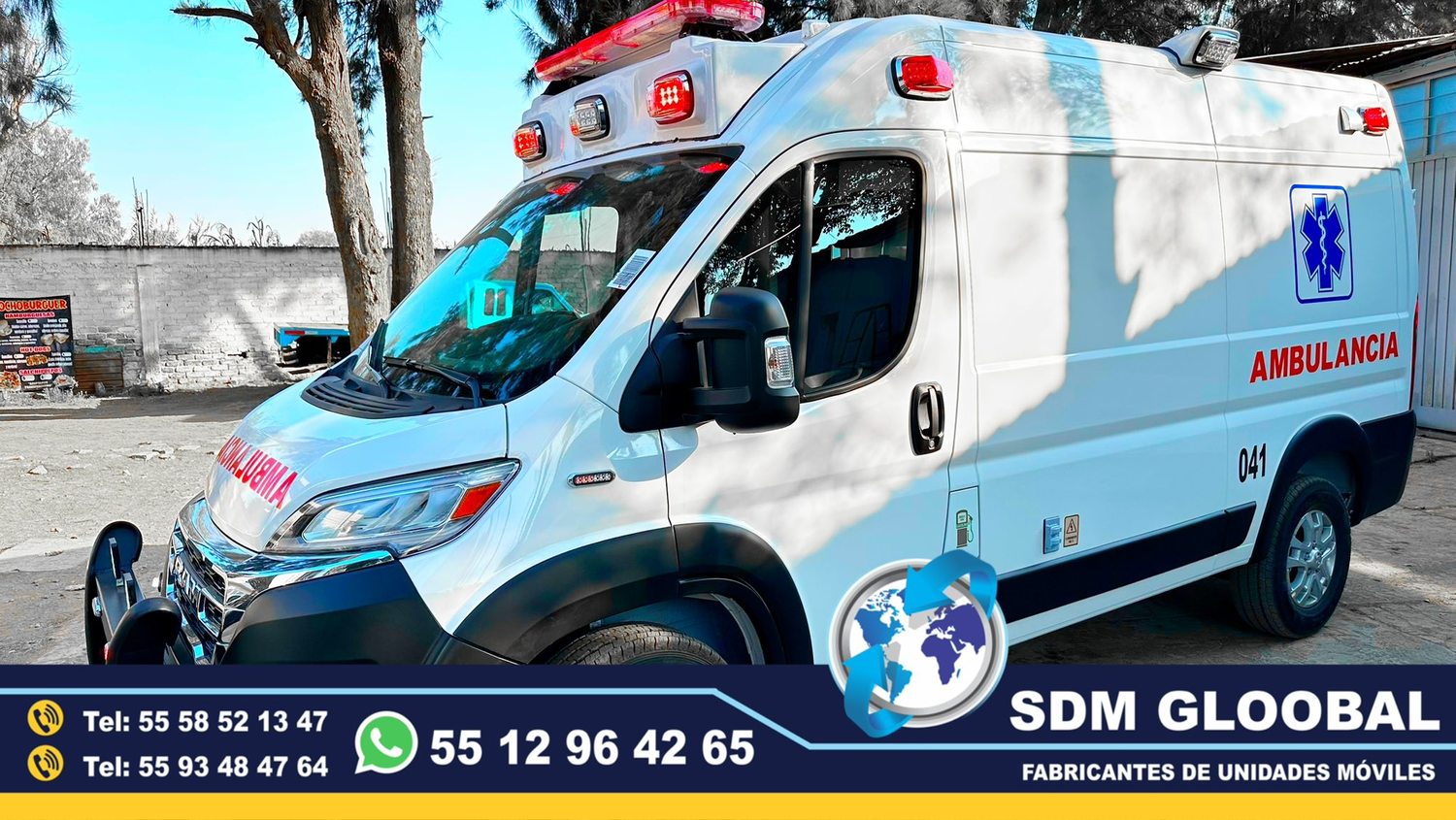 Venta de Ambulancias de Traslado de Tipo 1 y Tipo 2 en Mexico.<br>