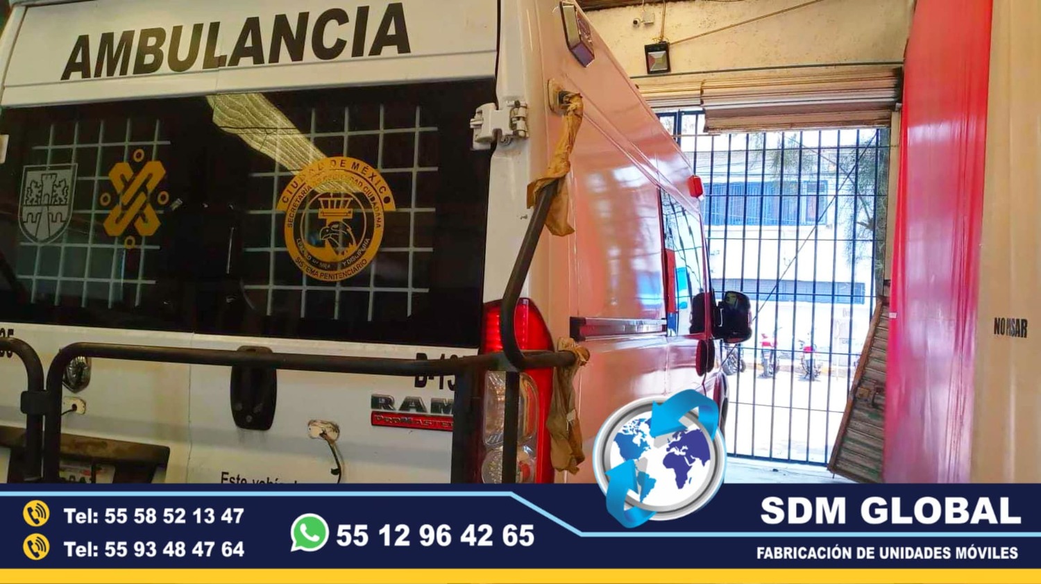 Venta de Ambulancias de traslado de reos y delincuentes<br>