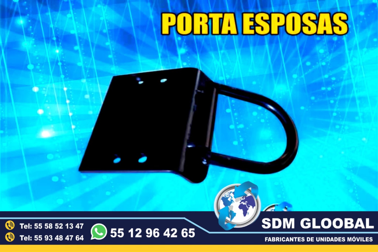 Fabricacion y venta de Porta esposas para patrullas pick up  <br>