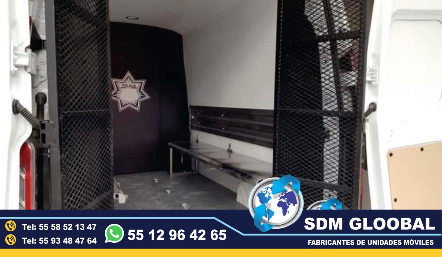 Conversion de unidad movil para tralasdo de delincuentes reos<br>