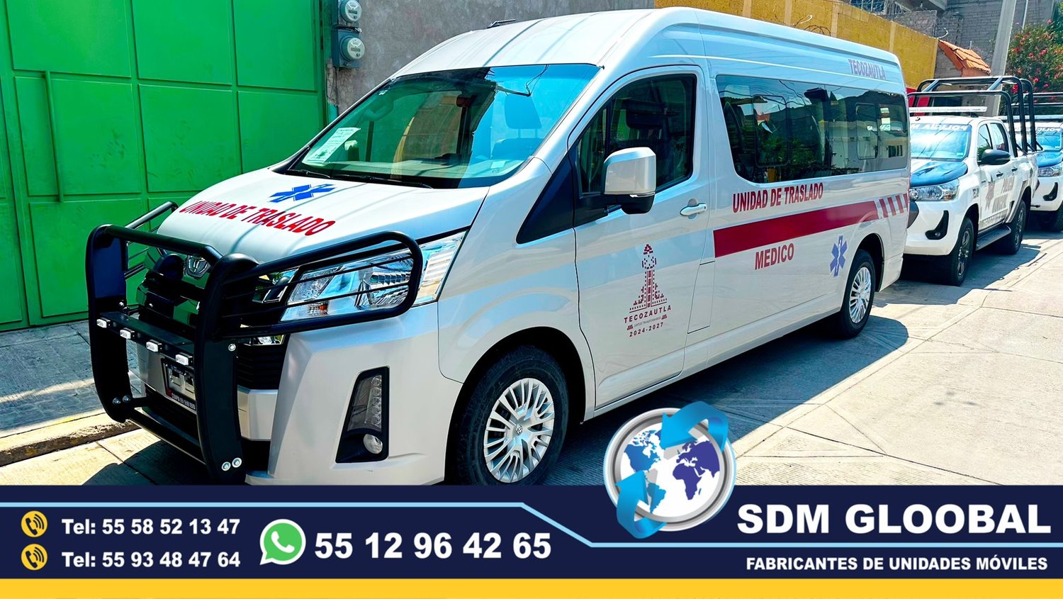 Venta de Unidades Medicas Moviles Especiales en Mexico<br>