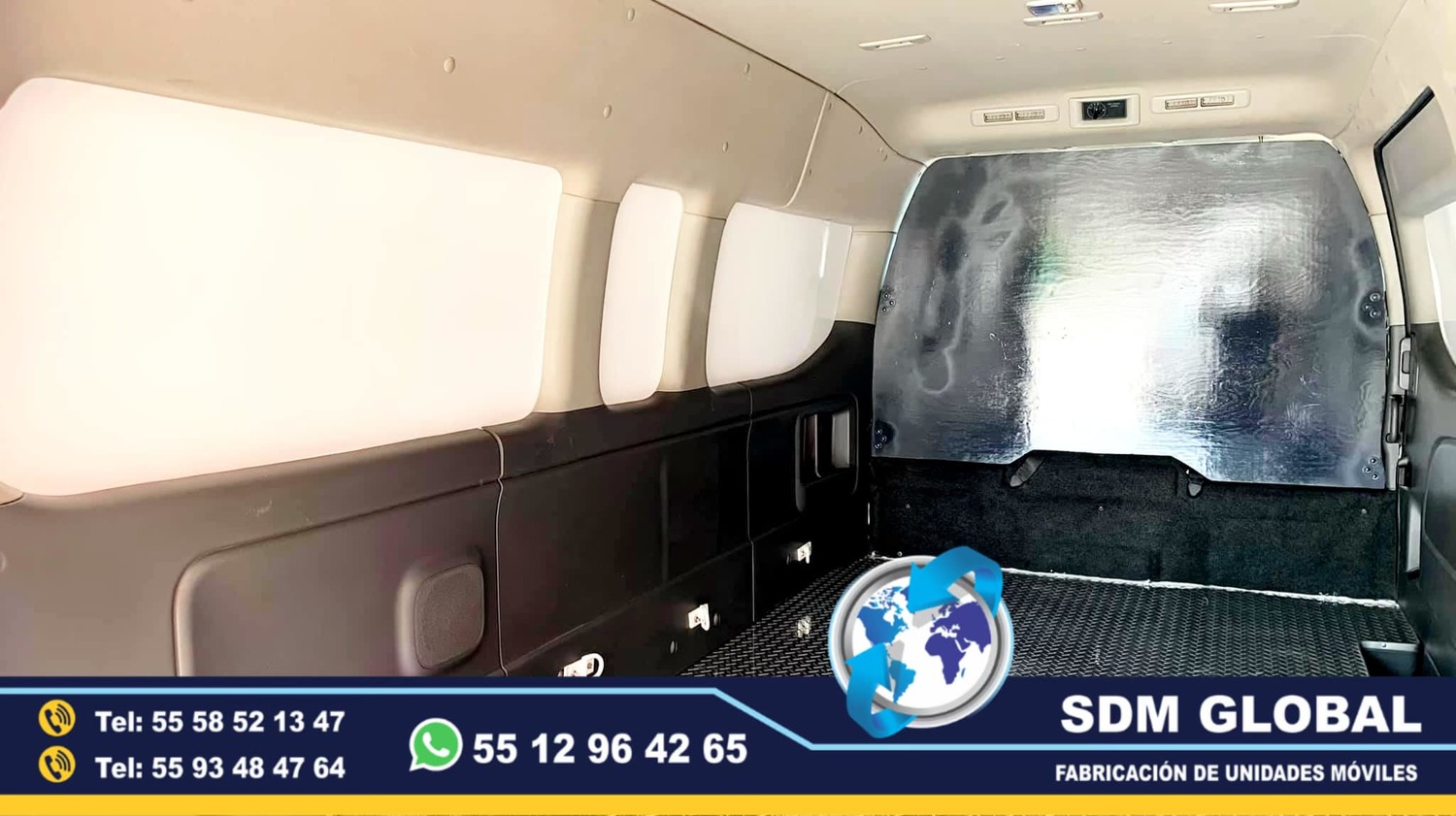 Conversion de Unidad Movil para traslado de mercacias y productos<br>