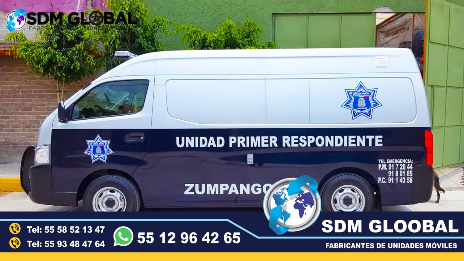 Venta de Unidades Moviles de Primer Respondiente de seguridad publica municipal.<br>