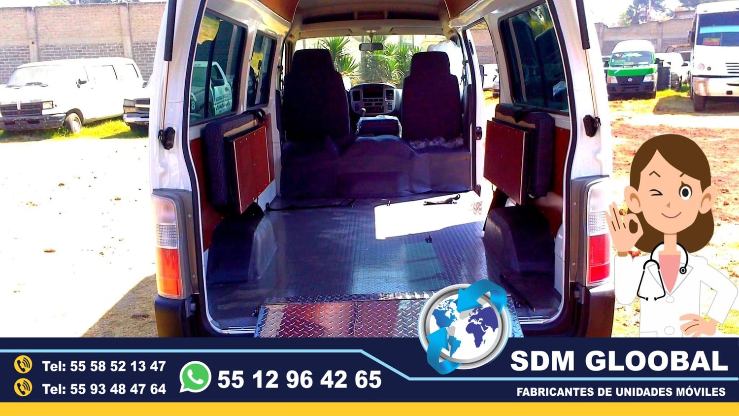 Venta de Unidades Medicas Moviles Especiales en Mexico<br>