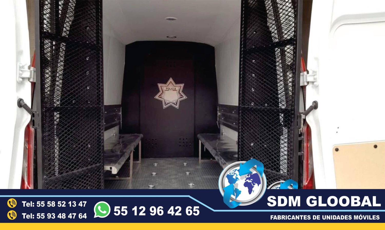 Conversion de unidad movil para tralasdo de delincuentes reos<br>