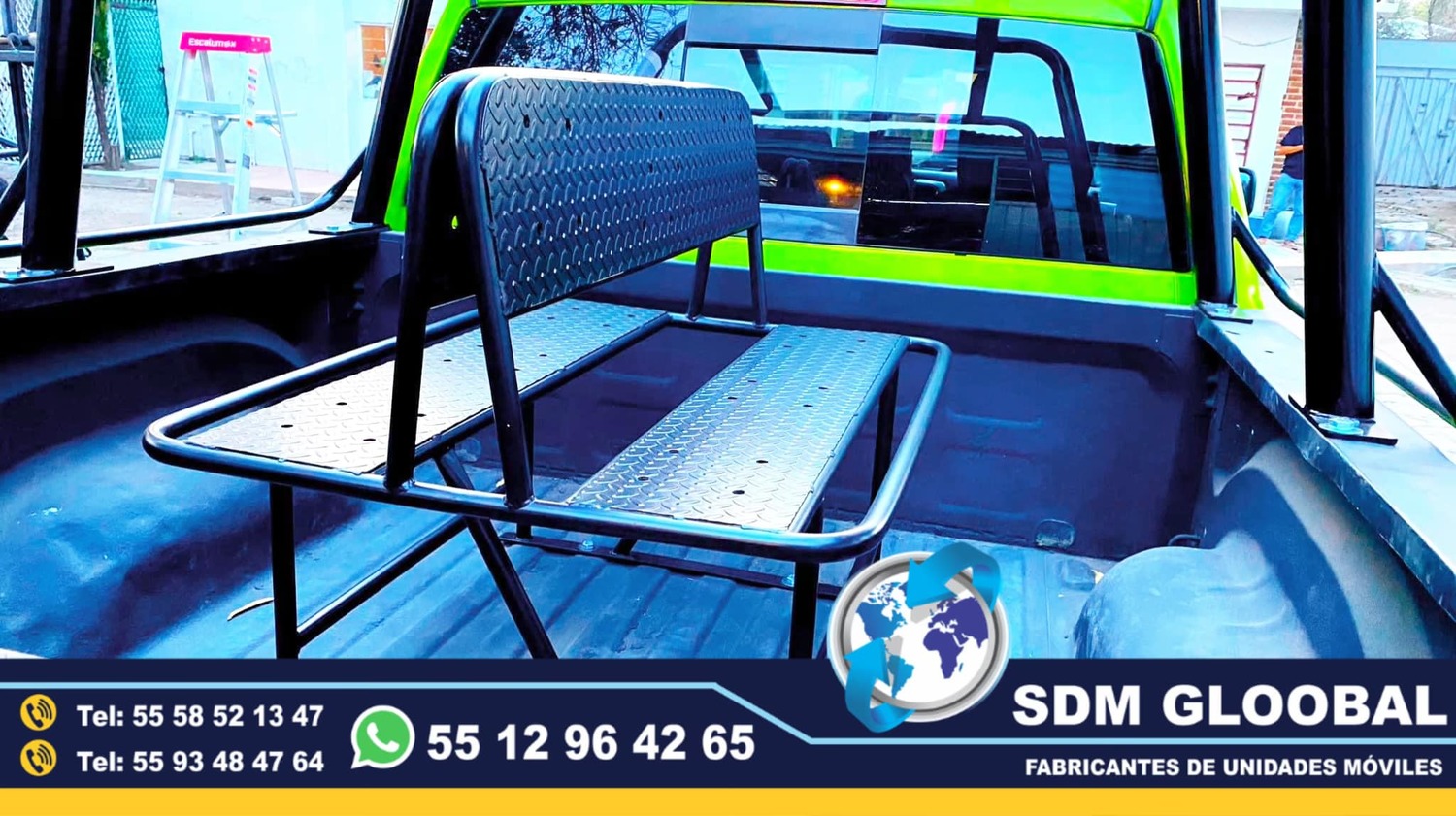 Venta y fabricacion de Banca Central para Patrullas equipadas en Mexico<br>