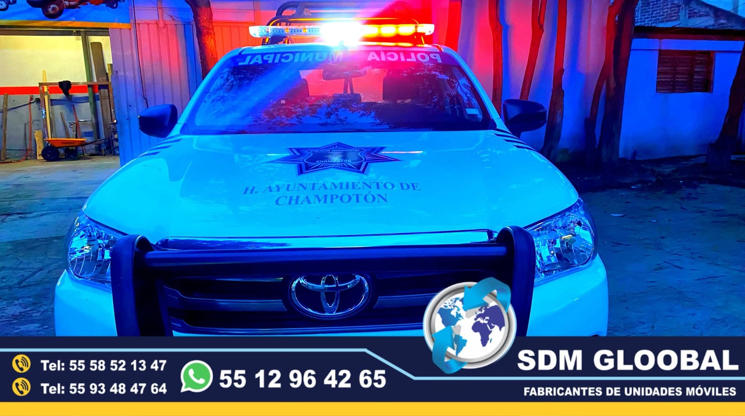 Conversion Equipamiento y venta de equipo para patrullas nuevas<br>