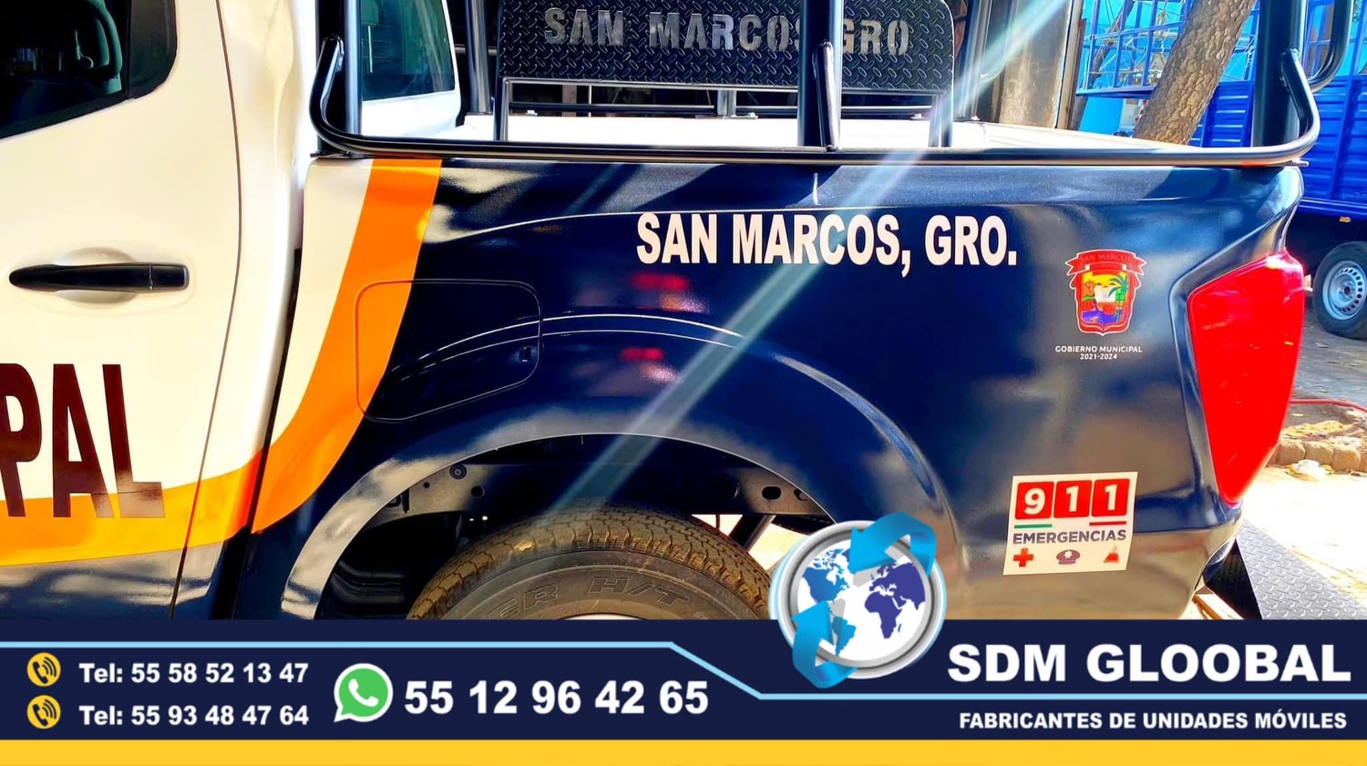 Venta de Banca central con doble respaldo para patrullas en Mexico<br>