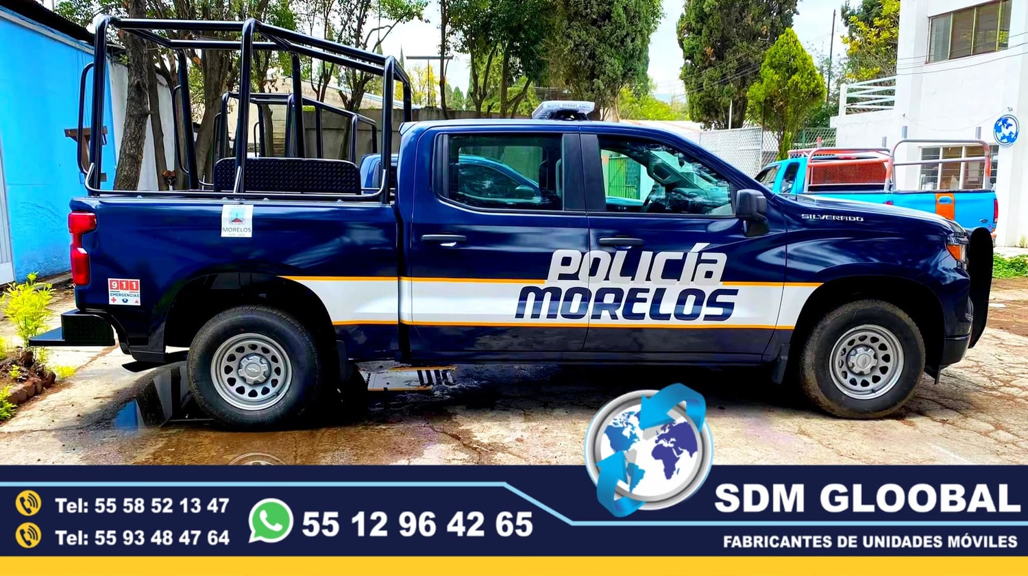 Venta de Roll Bar tipo comando de tres arcos para patrullas en Mexico<br>